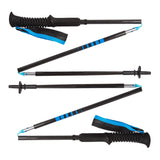 Black Diamond Unisex Distance Carbon Z Trekking Poles (Pair) Ultra Blue