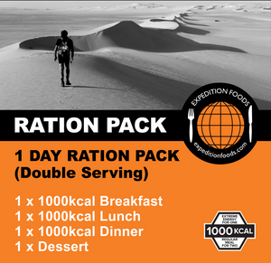 Image Title Expedition Foods 1 Day Ration Pack