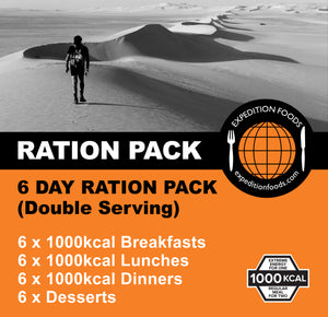 Image Title Expedition Foods 6 Day Ration Pack