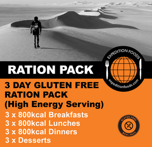 Image Title Expedition Foods 3 Day Gluten Free Ration Pack