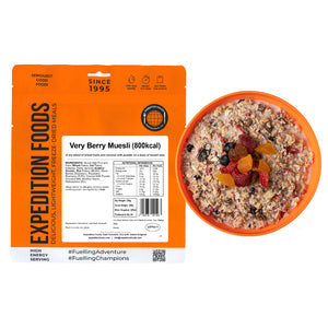 Expedition Foods Vegan Very Berry Muesli (800kcal)
