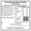 Expedition Foods Chocolate Chip Biscuit Pudding (Breakfast/Dessert Range)