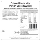 Expedition Foods Fish and Potato with Parsley Sauce (800kcal)