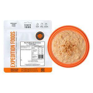 Expedition Foods Rice Pudding with Cinnamon (Breakfast/Dessert Range)