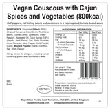Expedition Foods Vegan Couscous with Cajun Spices and Vegetables (800kcal)