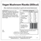 Expedition Foods Vegan Mushroom Risotto (800kcal)