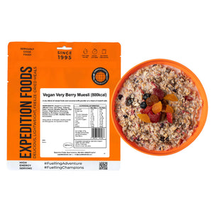Expedition Foods Vegan Very Berry Muesli (800kcal)