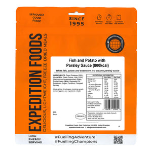 Expedition Foods Fish and Potato with Parsley Sauce (800kcal)