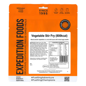 Expedition Foods Vegetable Stir Fry (800kcal)