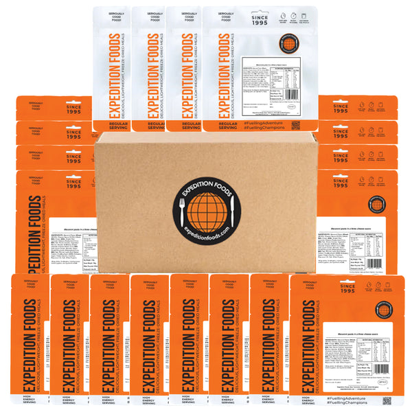 Expedition Foods 5 Day Vegetarian Ration Pack – RacingThePlanet Limited