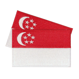 Singapore Patches (set of 8)
