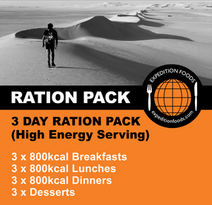 Expedition Foods 3 Day Ration Pack