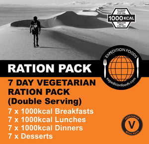 Expedition Foods 7 Day Vegetarian Ration Pack