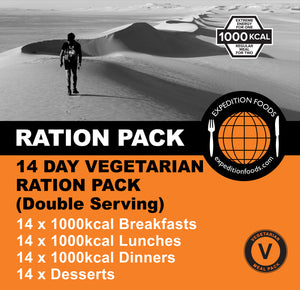 Expedition Foods 14 Day Vegetarian Ration Pack