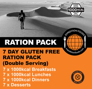 Expedition Foods 7 Day Gluten Free Ration Pack