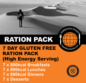 Expedition Foods 7 Day Gluten Free Ration Pack