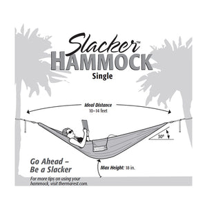 Therm-a-rest Slacker Hammocks Instructions